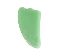Herramienta de masaje natural Jade Roller Stone Real Jade Massager Green Jade Stone Guasha Set Gouache,Guasha A