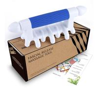 Herramienta de masaje para fascia, liberación miofascial, herramientas para aliviar la celulitis, alivio de la piel, drenaje linfático, punto de activación de tejido profundo, cuello, hombros, espalda