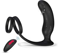 Herramienta de masaje potente portátil, 9 estrong Prstantidad para madurar, Plūė Ánle Vîbrå HommePlū Ánle Vîbråаt Secador Stímulador Plúg Anillo, carga USB magnética, 100% impermeable (2)