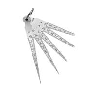 Herramienta de medición cónica de grado pequeño, herramienta de calibración de huecos profesional actualizada para ingenieros de calibración de huecos de reparación de automóviles