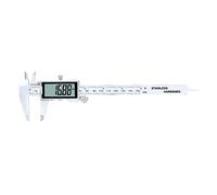 Herramienta de medición de acero inoxidable Vernier-Caliper micrómetros digitales con grandes calibradores de pantalla LCD para el hogar, medición de dibujo y terapia física para hacer joyas