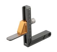 Herramienta de medición de altura con escalas claramente visibles para enrutador para uso en mesa (métrica)