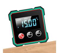 Herramienta de medición de ángulo, cubo inclinador, Electronic Protractor, Woodworking Measuring Tools, Leveler Compact Versatile Ideal para mejorar la precisión, 2,44 x 2,36 x 1,3 pulgadas