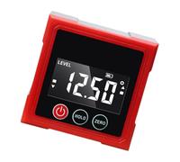 Herramienta de medición de ángulos ligeros, sensores de alta precisión, inclinómetro de construcción de aluminio para ingenieros y constructores, buscador de ángulos digital de mano