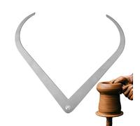 Herramienta De Medición De Calibradores Ďe Cerámica - Herramienta Đe Arcilla D́e Cerámica Para Escultura D̄e Pierna Doblada | Suministros Para Recortar Y Tallar Perfiles Dé Acero Inoxidable | Ṕara Art