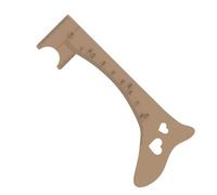 Herramienta de medición de cejas - Guía de delineador de ojos de silicona | Herramienta de maquillaje rápido para ojos para dar forma a las cejas y dibujar líneas perfectas para los labios.