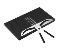 Herramienta de medición de cejas reutilizable de Zenithaur, 4 tipos de plantilla de ceja permanente Kit de la regla de la regla Cada Cejas Cejas Cejas Extensión de la regla de la (Arched Eyebrows)
