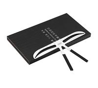 Herramienta de medición de cejas reutilizable de Zenithaur, 4 tipos de plantilla de ceja permanente Kit de la regla de la regla Cada Cejas Cejas Cejas Extensión de la regla de la (Qiu Bo Mei)