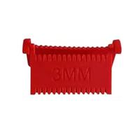 Herramienta de medición de costura, regla de calibre de puntada, plantilla de acolchado con clips, para patchwork, bordado, reparación de tela y manualidades, ideal para principiantes de costura y