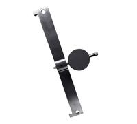 Herramienta de medición de diapasón de guitarra, herramienta de nivelación de guitarra, regla digital, herramienta de medición de curvatura de cuello de guitarra, duradera