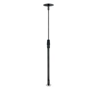 Herramienta de medición de leña, varilla telescópica magnética ajustable, medidor de leña, accesorio de barra de motosierra, medición precisa de la longitud, diseño ligero y resistente, material de
