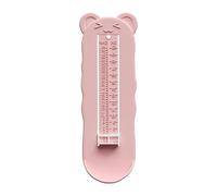 Herramienta de medición de pies de bebé para un tamaño preciso, escala fácil de leer y diseño seguro de polipropileno para bebés, guía de zapatos para padres por primera vez