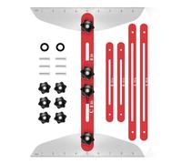 Herramienta de medición de plantilla de escalera, herramienta de medición para elevadores, partición, arquitecto, instrumento de escalera