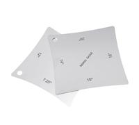 Herramienta de medición de radio de cuello de guitarra con acero resistente al óxido para mejorar la jugabilidad y ajustes precisos