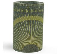 Herramienta de medición de tuberías cinta envolvente para diámetro de tubería y lectura de circunferencias con escala de unidad dual para fontanería y instaladores de HVAC amarillo de 1 a 6 pulgadas