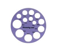 Herramienta De Medición Del Protector Mamario: Guía De Tallas Apta Para Lavavajillas Para Madres Lactantes Herramienta De Tallas De Brida De Lactancia Con Ajuste De Brida Y Pezón