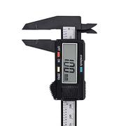 Herramienta de medición electrónica digital de fibra de carbono/zinc para pantalla LCD opcional/interruptor métrico, micrómetro electrónico