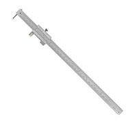 Herramienta De Medición Ergonómica De Acero Inoxidable Calibrador De Doble Escala De 200/300 Mm Para Entusiastas Del Bricolaje Y Herramienta De Marcado De Dibujo Técnico Carpintería