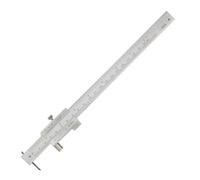 Herramienta De Medición Ergonómica De Acero Inoxidable Calibrador De Doble Escala De 200/300 Mm Para Entusiastas Del Bricolaje Y Dibujo Técnico Herramienta De Medición De Calibre De Metal