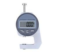 Herramienta de medición para papel, cuero, medidor de grosor digital, micrómetro electrónico de 0 a 12,7 mm, indicadores ligeros y digitales