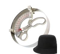 Herramienta De Medición Para Sombreros | Instrumento de Medición de Perímetro Cefálico - Herramienta De Medición De Circunferencia Interior Para Manualidades, Tejer, Acolchar Y Elaboración Artesanal