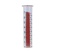 Herramienta de medición precisa de lluvia para exteriores con escala transparente, ideal para jardinería y agricultura, medidor de lluvia decorativo