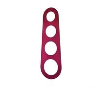 Herramienta de medición precisa de porciones de pasta, regla de espaguetis de acero inoxidable, adecuada para múltiples tipos de fideos, apta para lavavajillas, herramienta de cocina (morado)