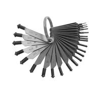 Herramienta de medición profesional, calibre de 1,0 a 6,5 mm, medidor de tamaño de piedra, instrumento de medición preciso