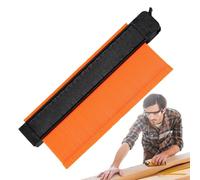 Herramienta De Medidor De Perfil - Regla De Contorno Para El Trabajo De Madera De 12.41 Pulgadas, Duplicador De Forma A Escala De Pulgadas Y Cm, Herramienta De Medición De Carpintería Portátil |