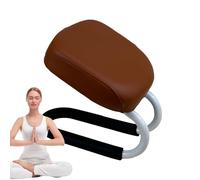 Herramienta de meditación, banco de oración, rodillas de altura ajustable para la pulverización, silla ergonómica de metal para soporte de cadera, mejora la comodidad, rodillas de altura ajustables