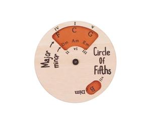 Herramienta de melodía de madera, Circle of Fifths Wheel Melody Chord Tool The Chord Wheel for Musicians Songwriters Practy Accesorios de instrumentos musicales para guitarra,