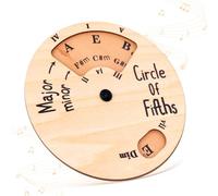 Herramienta de Melodía de Madera, Quinta Rueda Herramienta de Acordes de Melodía Rueda de Acordes para Músicos Compositores Práctica de Guitarra Bajo Piano Accesorios para Violín