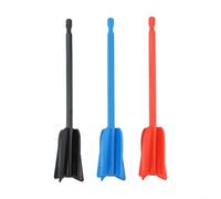 Herramienta de mezcla de pintura y resina epoxi con tres cabezales de paleta diseñados para su uso con taladros eléctricos estándar