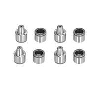 Herramienta de Microdermabrasión, 4 Conjuntos Kit de Microdermabrasión Herramienta Facial Micro Dermabrasión 25x16x20x15 Guía Posicionamiento Posiciones Molde Alta Precisión Accesorios