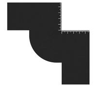 Herramienta de modelado de líneas capilares, herramienta de modelado de barba, guía de líneas capilares, plantilla de barba para modelador de cabello con plantilla de escala para hombre