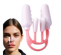 Herramienta De Modelado De Nariz - Pinza Nariz De Silicona, Más Delgada De Belleza Reutilizable | Kit De Dispositivo De Modelado Nasal A Presión Delicada, Juego De Equipos De Entrenamiento