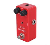 Herramienta de modelado de sonido para músicos, unidad de efecto de guitarra compacta que combina elementos esenciales como Wah con características clave adicionales disponibles (RS05 rojo)