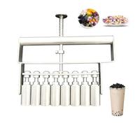 Herramienta de molde de perlas de tapioca, máquina de bolas de taro de mano, fácil de usar para té de burbujas casero y postres, ideal para la producción diaria de postres de cocina