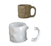 Herramienta de moldeo de silicona para hacer suculentas en forma de taza, contenedor de plantas, macetas, molde para macetas