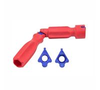 Herramienta de montaje de asiento de inodoro, 10/13/17 mm, llave universal de instalación de asiento de inodoro plegable, herramienta de apriete para instalación de extracción y reparación