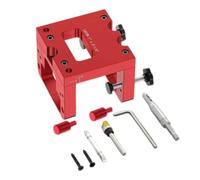Herramienta de mortaja para pestillo de puerta, guía de posicionamiento | Kit de plantilla de mortaja para cerradura de puerta para profesionales, carpinteros, propietarios de viviendas