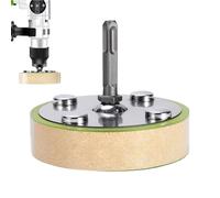 Herramienta de mosaico, herramienta de nivelación de vibración para martillo eléctrico - Máquina herramienta de colocación profesional,Junta rotativa de 360 grados, use con martillo eléctrico, vibra