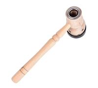 Herramienta de moxibustión de madera, mango de calabaza, quemador de rollo de moxa, masaje corporal cálido, quema de medicina herbal, penetra meridianos