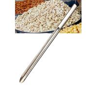 Herramienta de muestreo de grano de acero inoxidable para arroz de trigo, maíz, portátil, fácil de usar, agrícola, agricultura, cereales