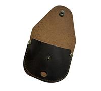 Herramienta de navegación desmontable hecha a mano de latón brújula caso senderismo equipo con estuche de piel de vaca brújula