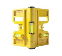 Herramienta De Nivel De Poste Magnético - Herramienta De Instalación De Nivel Plegable Y Ajustable De 3 Vías, Cerca Y Terraza | Columna Magnética Para Construcción, Proyectos Exteriores, Renovatio