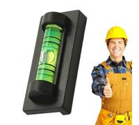 Herramienta de nivelación de burbujas, nivelador de burbujas - Nivelador horizontal de alta precisión con base magnética | Nivel de construcción para fotos Instalación de estantería renovación del