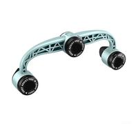 Herramienta de nudo de carrete de pesca compatible con alambre de polietileno y nudos FG con tensión ajustable y doble bloqueo para una unión de nudos más rápida (verde mejorado)