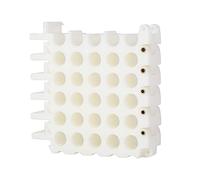 Herramienta de organización del paquete de cables, organizador del aparador de cables de red Ethernet, 5*5 agujeros, herramienta perfecta de gestión de cables para Cat5, Cat5e, Cat6/Cat6a, Cat7/8