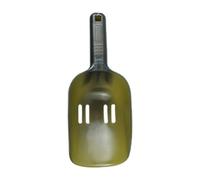 Herramienta de pala de cebo, pala de lanzamiento de cebo con agujeros de drenaje, cuchara de alimentación antideslizante, accesorios de de agua salada, herramienta de compacta para kayak